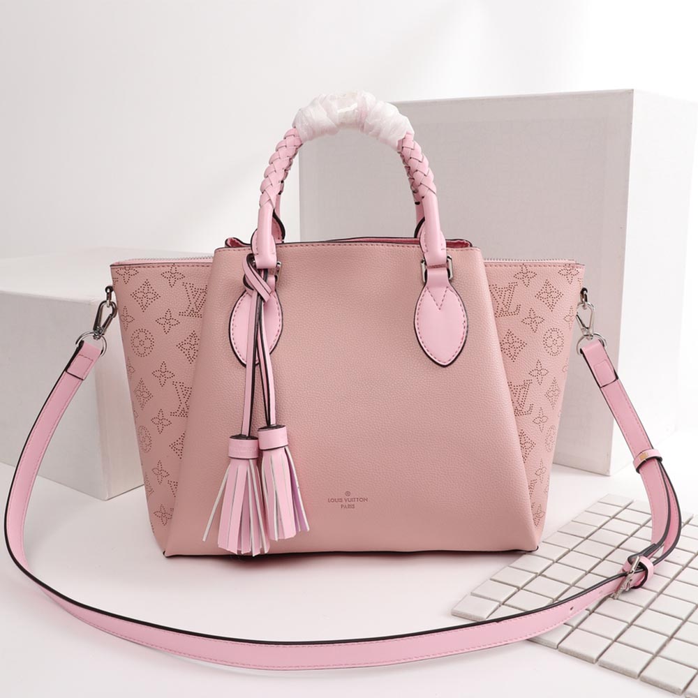 Louis Vuitton Haumea M55031 beige/negro/rosa-16