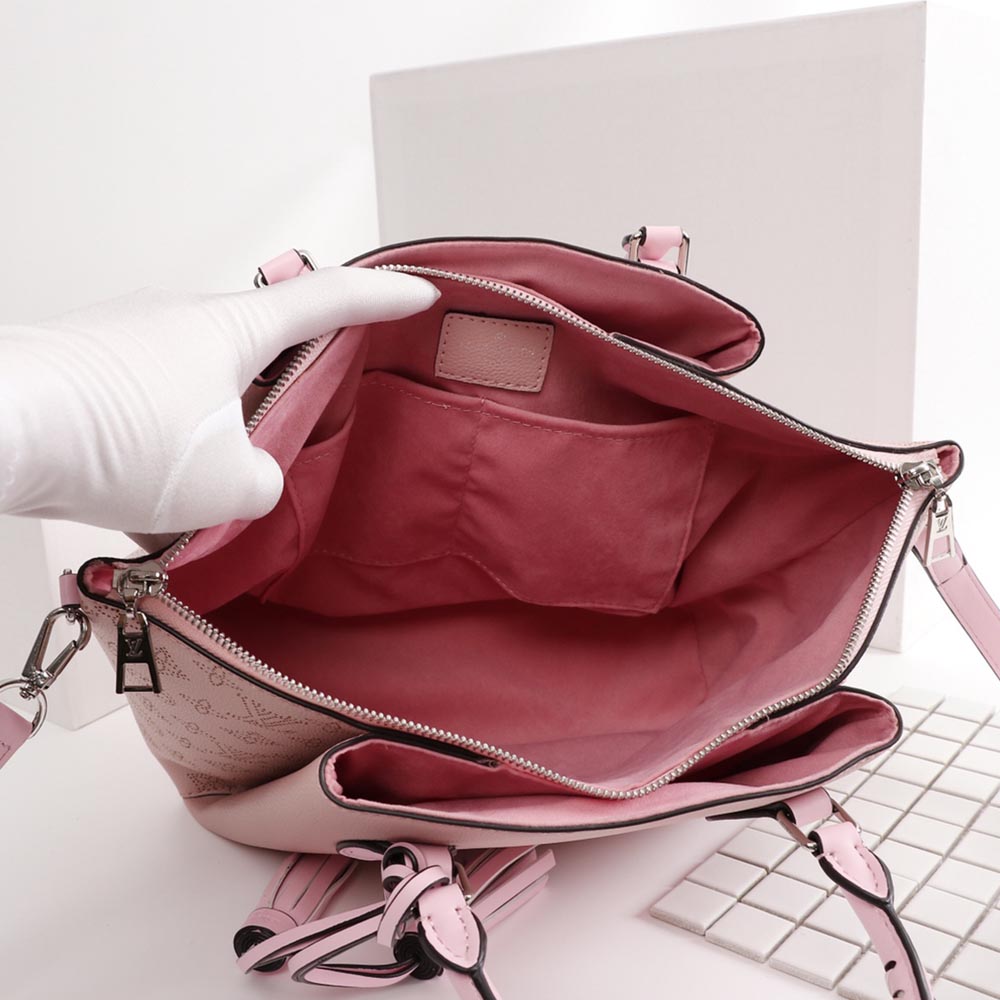 Louis Vuitton Haumea M55031 beige/negro/rosa-17