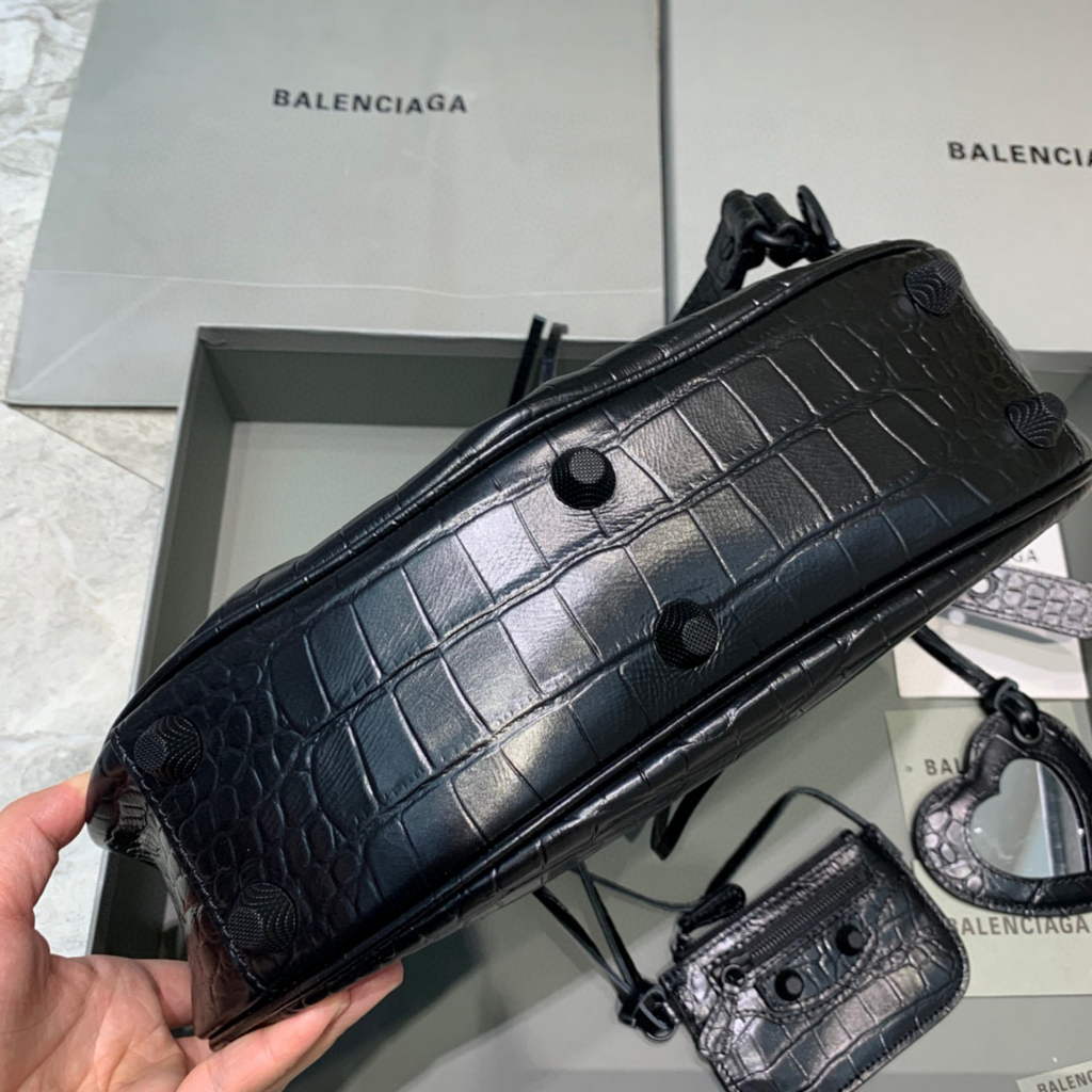 Balenciaga 67130723 LE CAGOLE LE CAGOLE MUJER CABOLE CROCODILIO EN LA-2