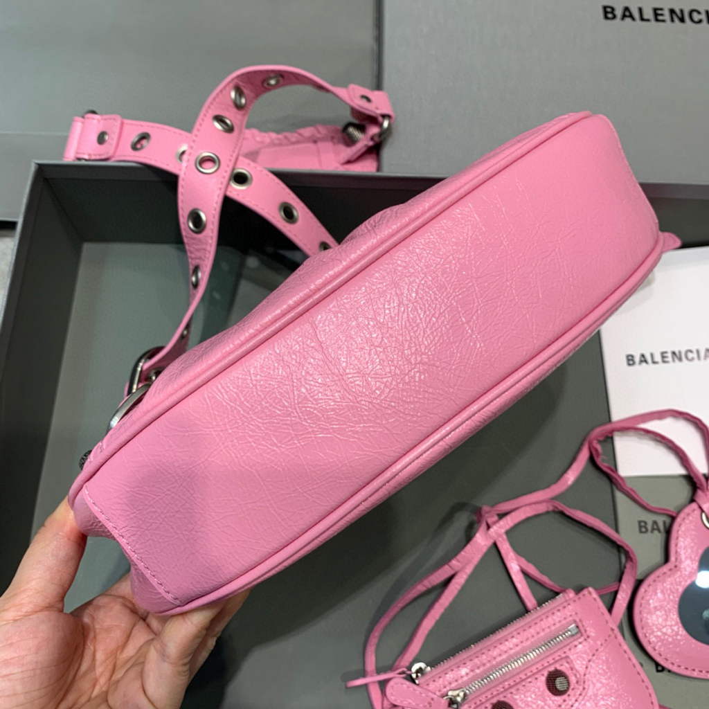 Balenciaga 700940210 Bolso Neo Cagole XS de mujer en Pink Arena Lambbskin-2