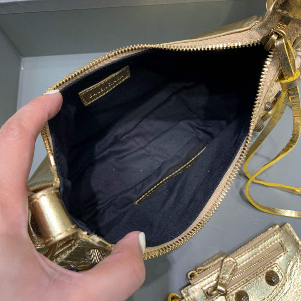 Balenciaga 700940210 NEO CAGOLE DE MUJER CAGOLE XS EN GOLD ARENA CAMBISTA-4