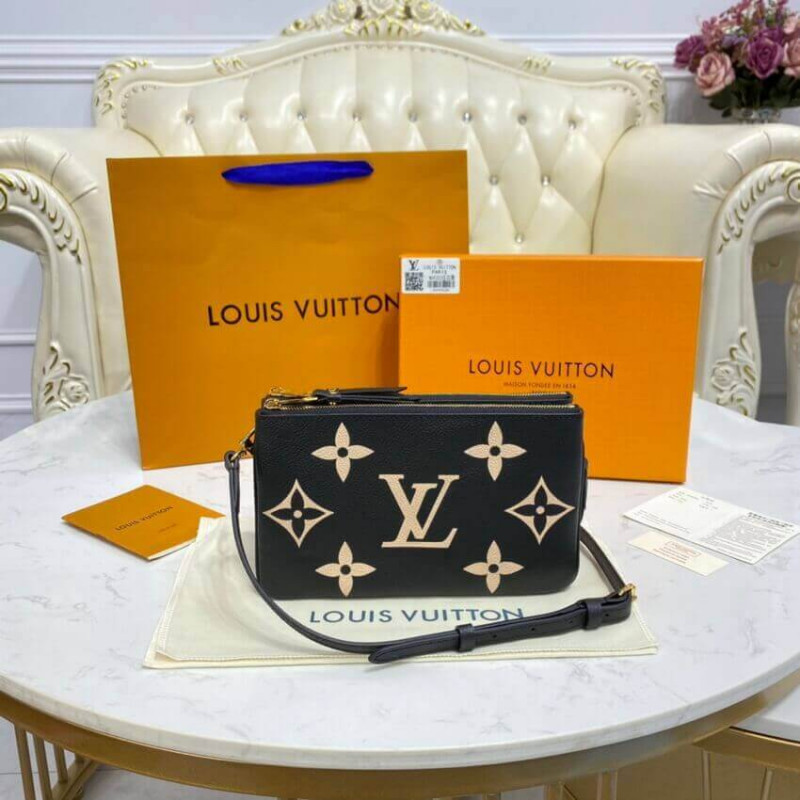 Louis Vuitton Bicolor Double Zip Pochette M80787-2