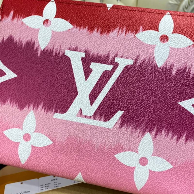 LOUIS VUITTON LV ESCALE TOBO DE TISO 26 M69138 ROJO-6