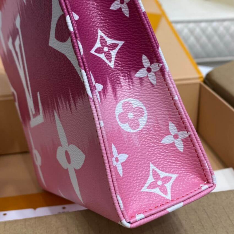 LOUIS VUITTON LV ESCALE TOBO DE TISO 26 M69138 ROJO-7