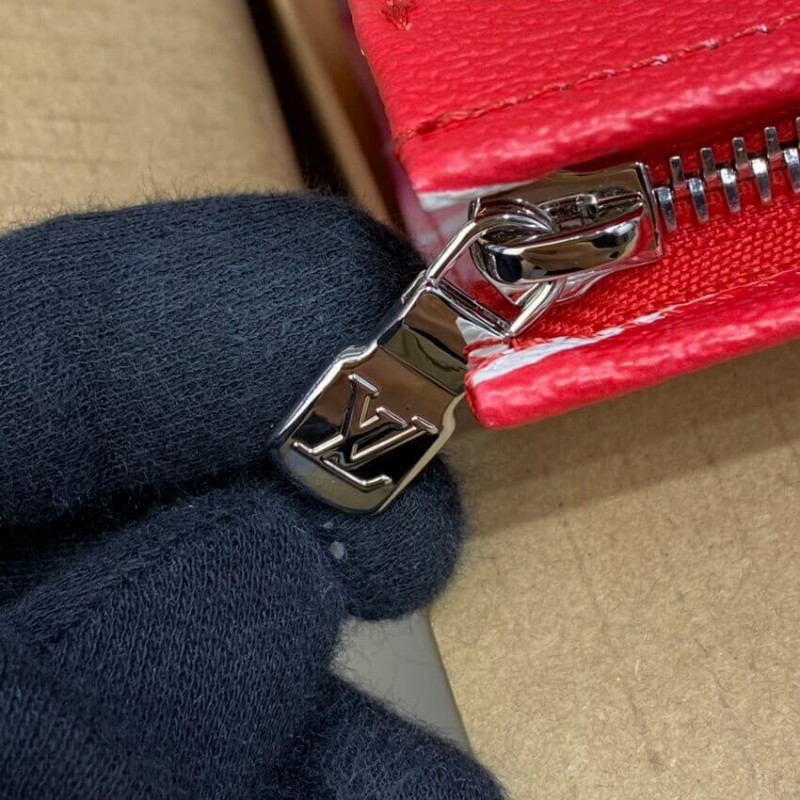 LOUIS VUITTON LV ESCALE TOBO DE TISO 26 M69138 ROJO-9