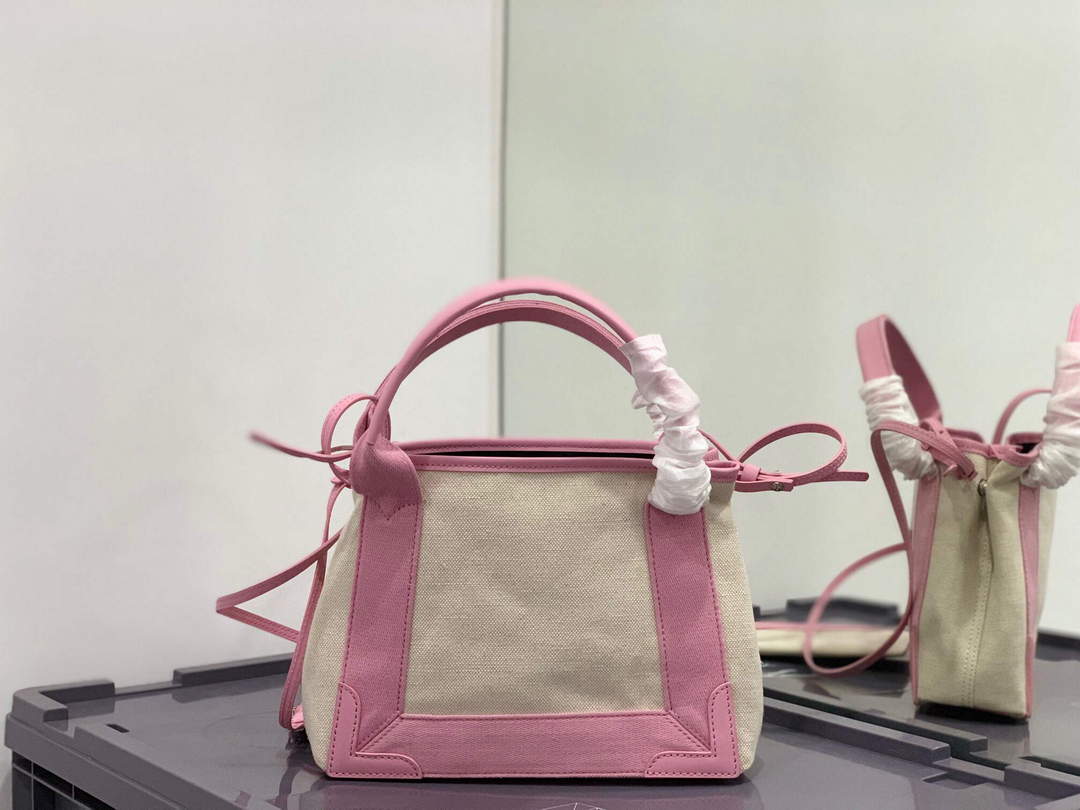 Balenciaga 390346 Marina de mujeres XS Tote Bolsa Pink-2