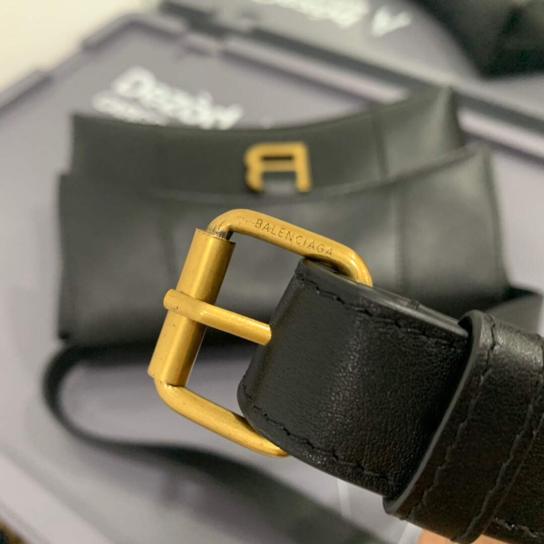 Balenciaga 671355 Bolso de hombro del centro de la ciudad de las mujeres Black-4