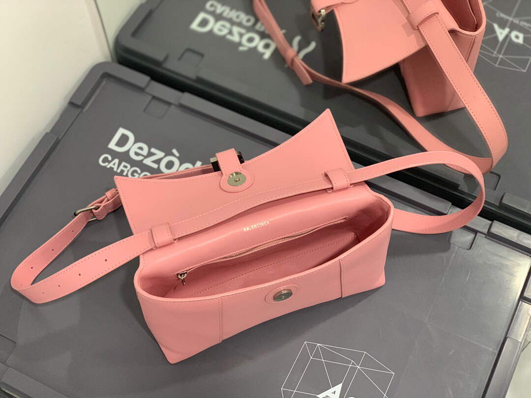 Balenciaga 671355 Bolso de hombro del centro de la ciudad de las mujeres rosa-5