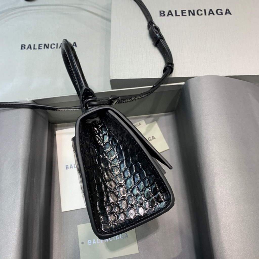 Balenciaga 592833 Bolsa de mango superior XS XS Black-1