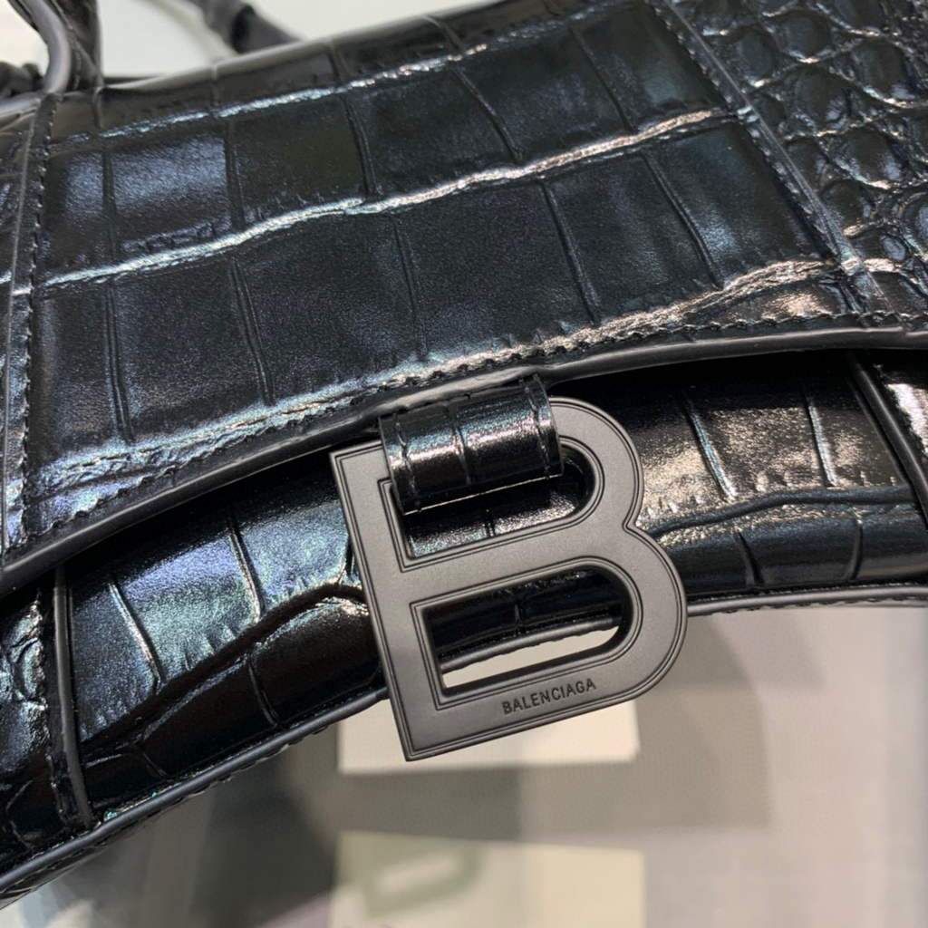 Balenciaga 592833 Bolsa de mango superior XS XS Black-3