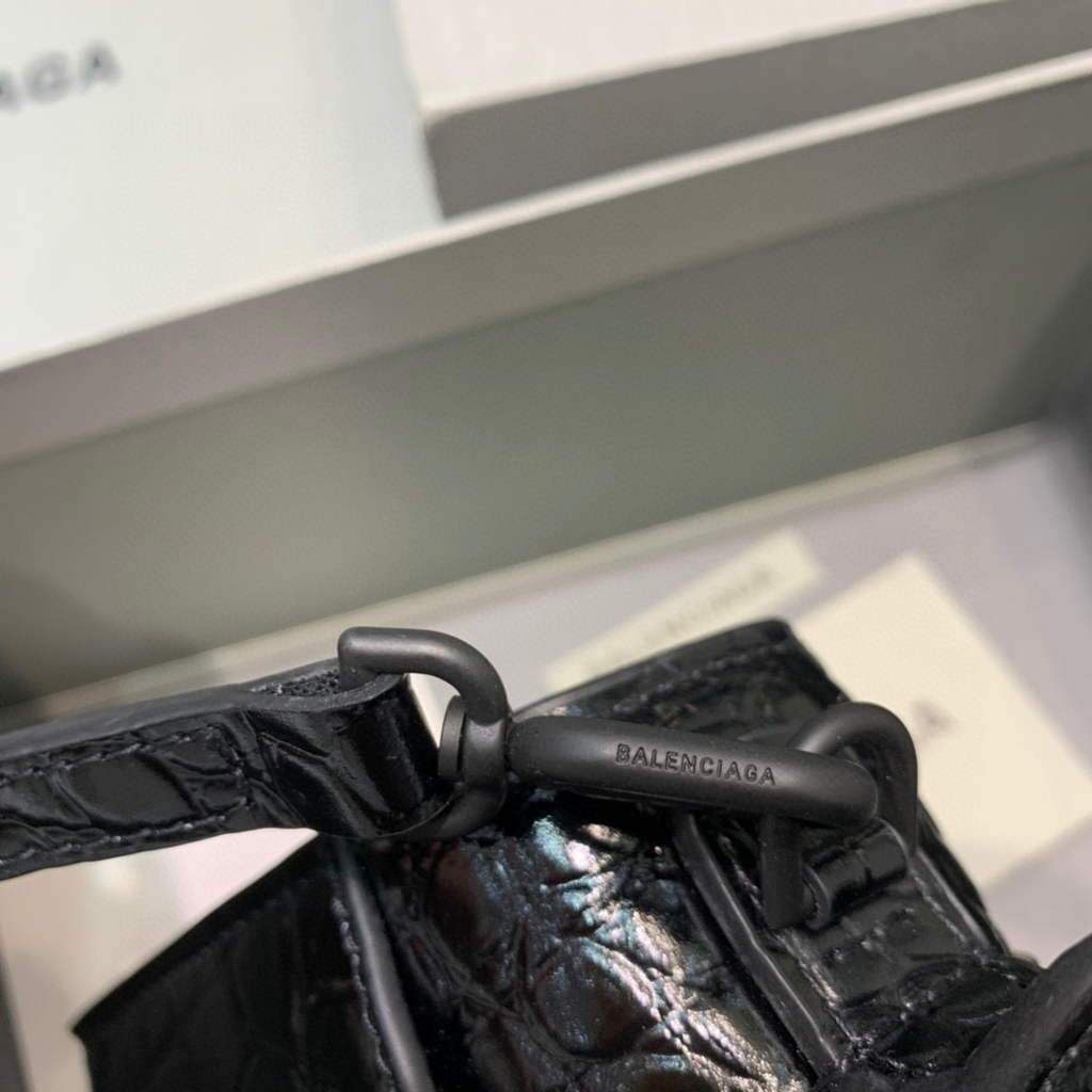 Balenciaga 592833 Bolsa de mango superior XS XS Black-4