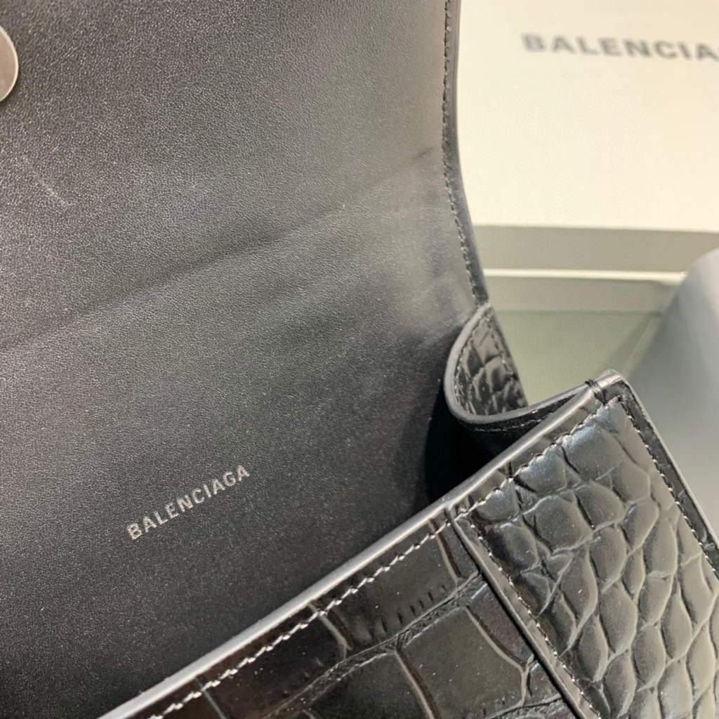 Balenciaga 592833 Bolsa de mango superior XS XS Black-6
