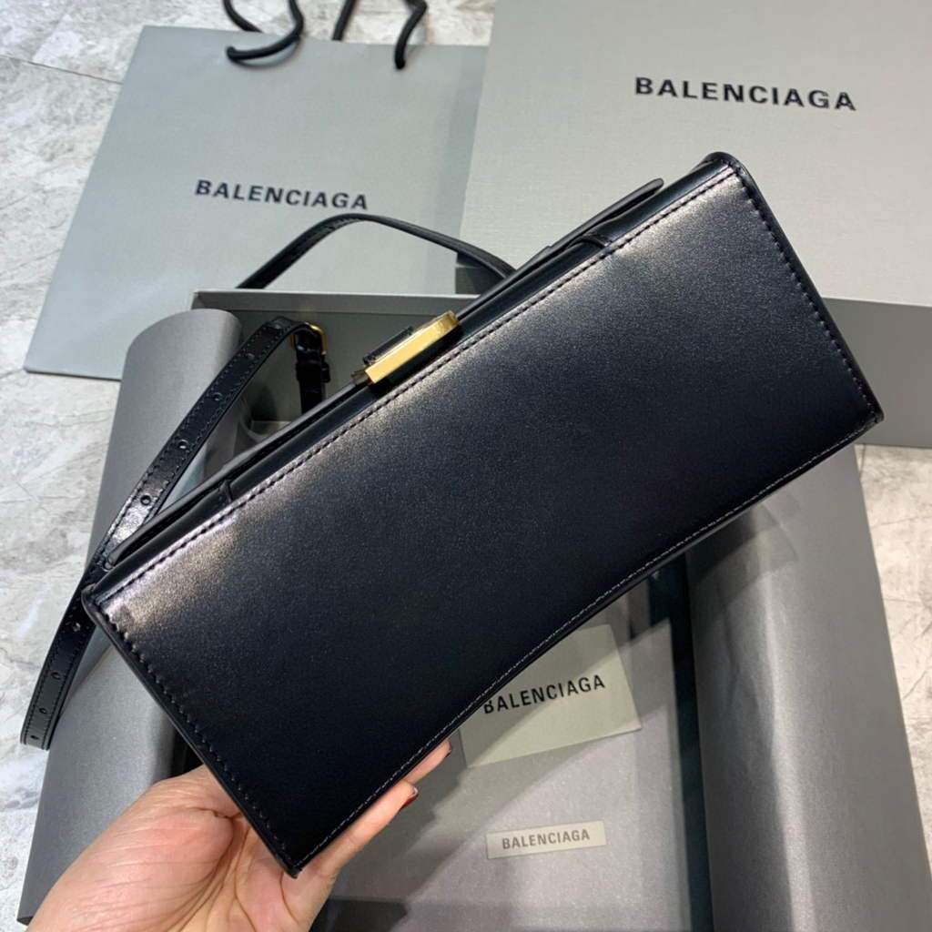 Balenciaga 593546 Hourglass Small Top Many Bordfskin Gold Gold-2