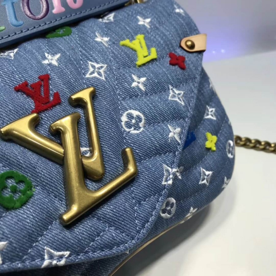 Louis Vuitton New Wave Chain Bolsa MM M53692-3