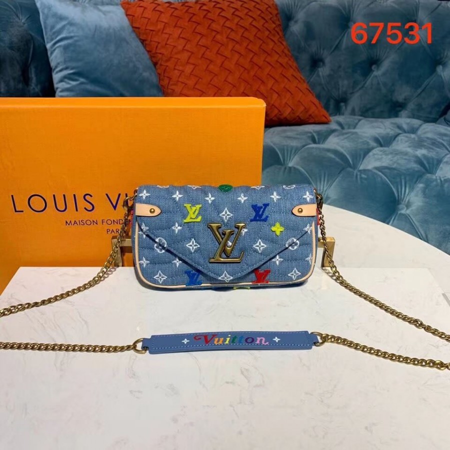 Louis Vuitton New Wave Chain Pochette M67531-1
