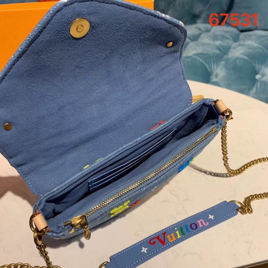 Louis Vuitton New Wave Chain Pochette M67531-8