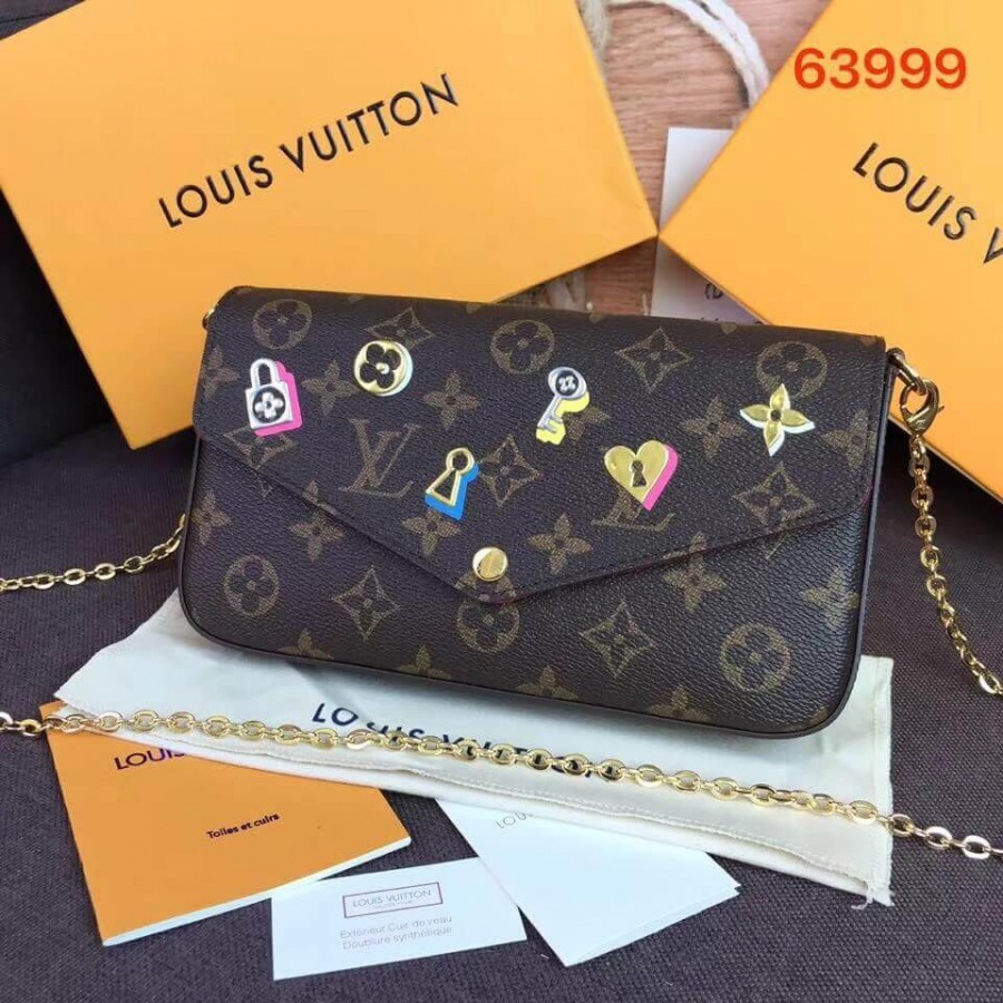 Louis Vuitton Monogram Canvas Pochette Felicie M63999-1