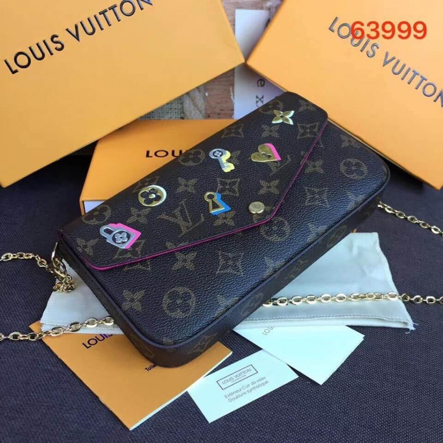 Louis Vuitton Monogram Canvas Pochette Felicie M63999-2
