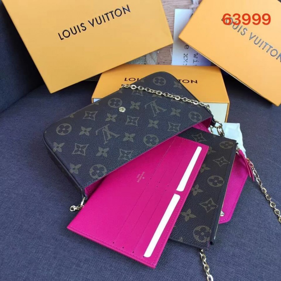 Louis Vuitton Monogram Canvas Pochette Felicie M63999-8