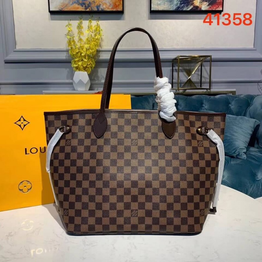 Louis Vuitton Damier Ebene Canvas no Full MM N41358-1