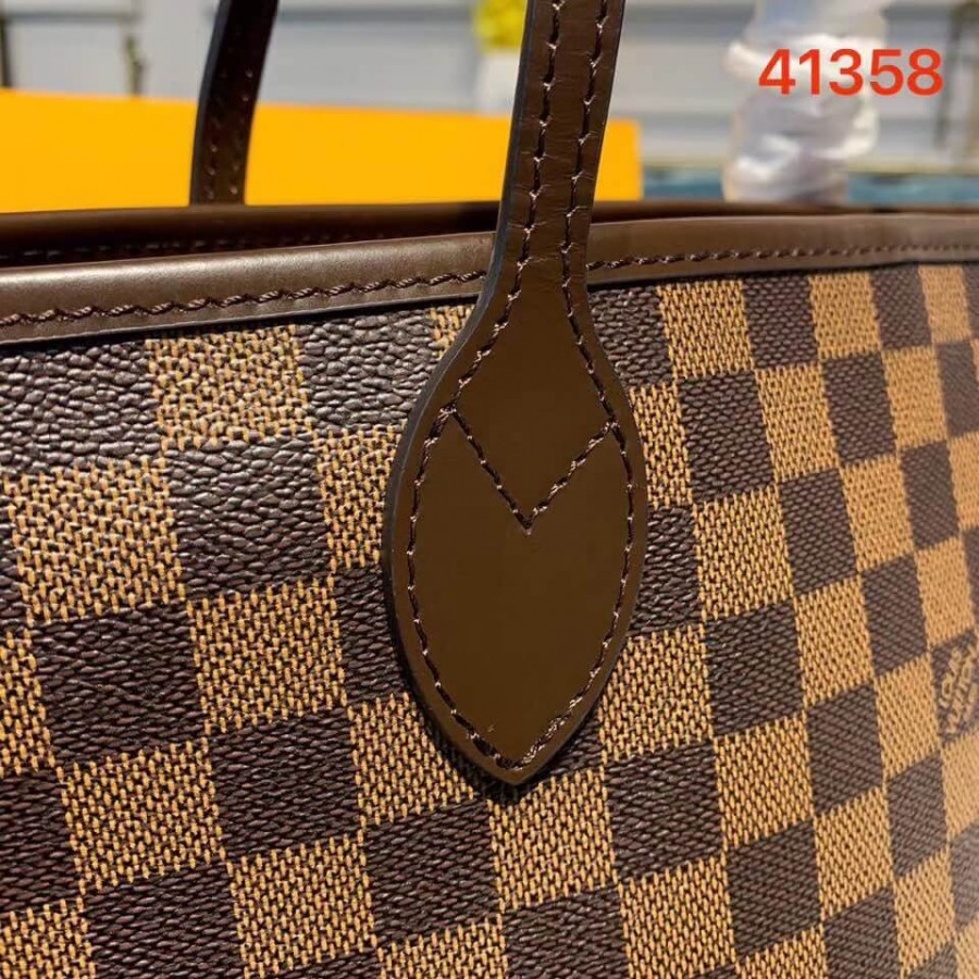 Louis Vuitton Damier Ebene Canvas no Full MM N41358-7