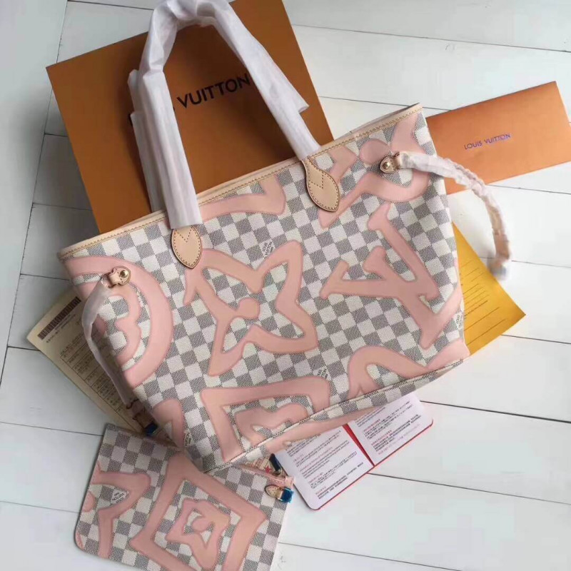 Louis Vuitton Damier Azur Canvas no Full MM N41050-1