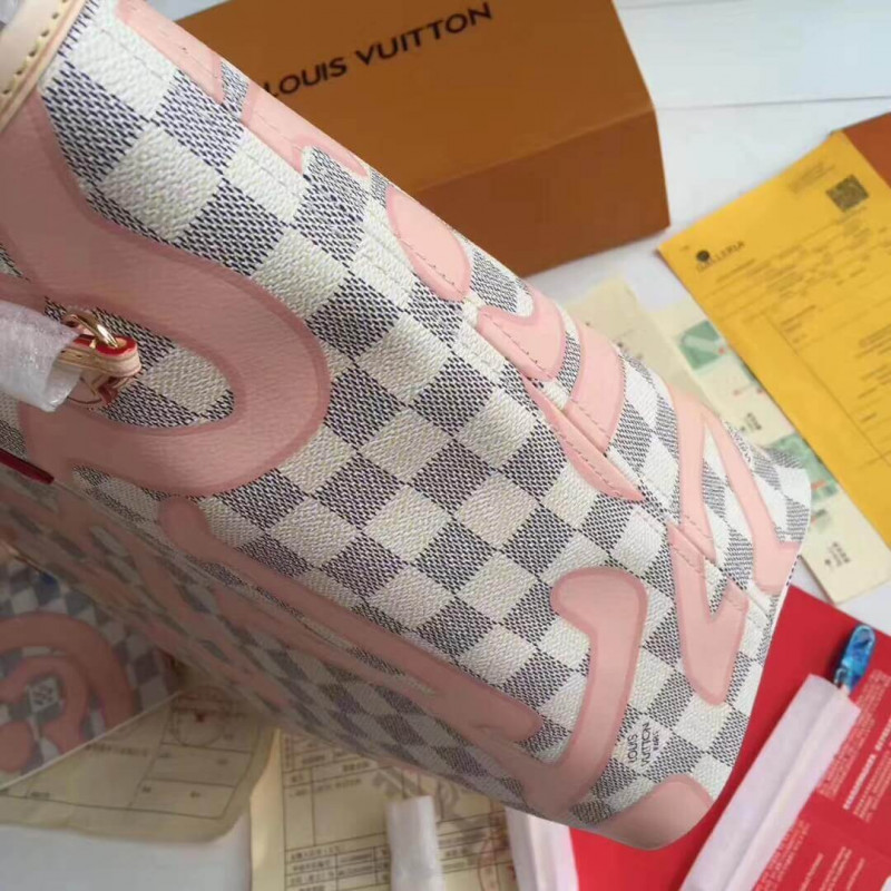 Louis Vuitton Damier Azur Canvas no Full MM N41050-9