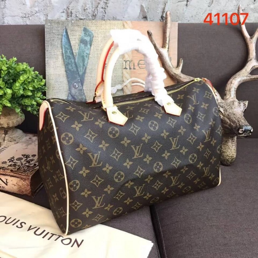 lona lona de monogram de Louis Vuitton Speedy 35 M41107-1