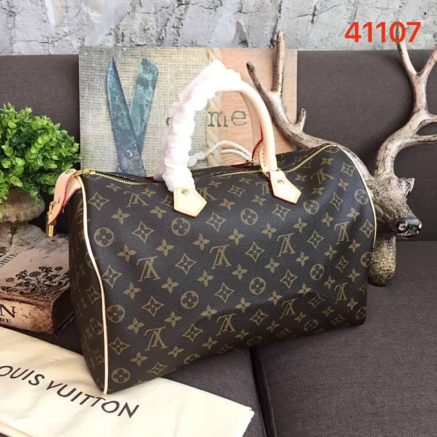 lona lona de monogram de Louis Vuitton Speedy 35 M41107-3