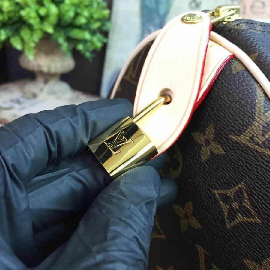 lona lona de monogram de Louis Vuitton Speedy 35 M41107-11
