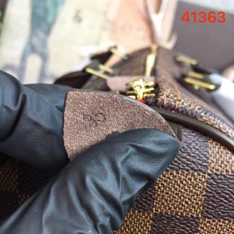 Louis Vuitton Damier Ebene Canvas Speedy 35 N41363-9