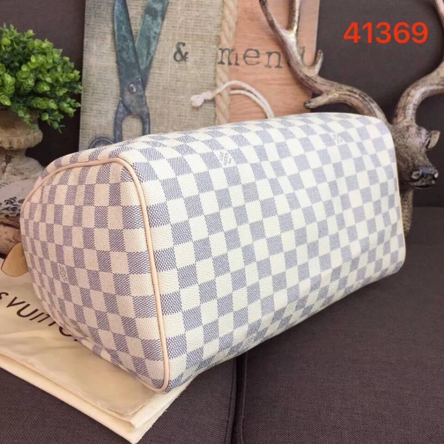 Louis Vuitton Damier Azur Canvas Speedy 35 N41369-2