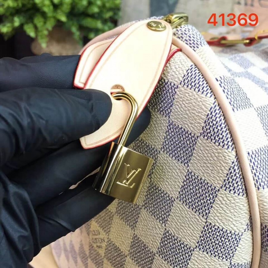 Louis Vuitton Damier Azur Canvas Speedy 35 N41369-9