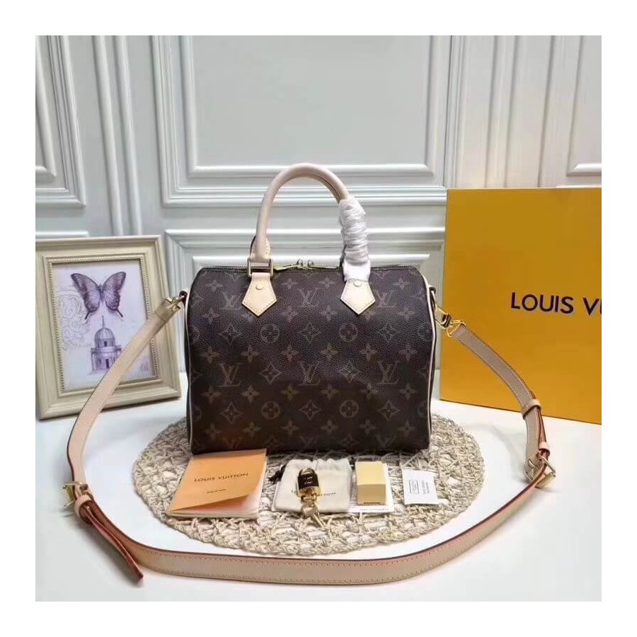 Louis Vuitton Monogram Canvas Speedy Bandouliere 25 M41113-1