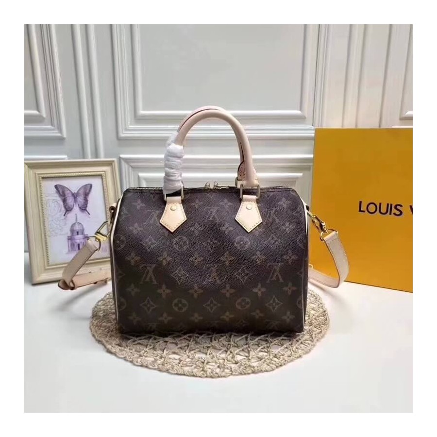 Louis Vuitton Monogram Canvas Speedy Bandouliere 25 M41113-3