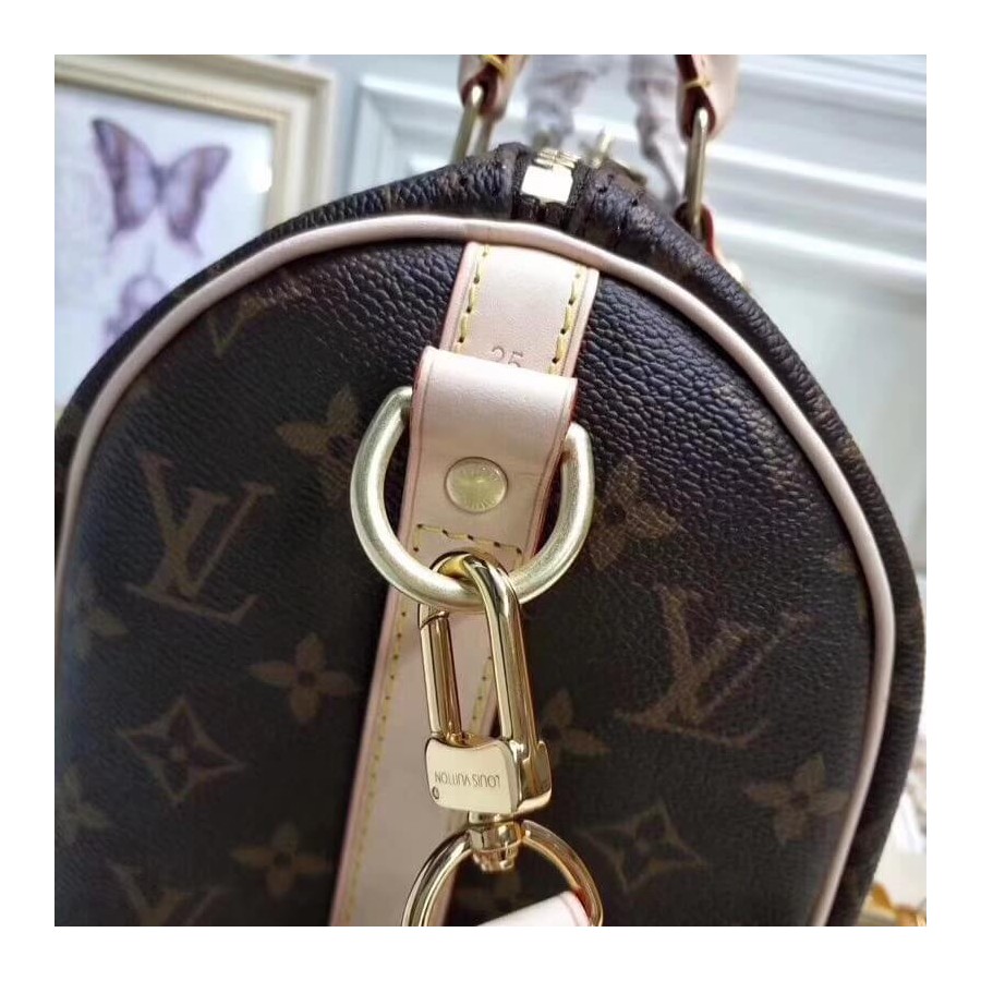 Louis Vuitton Monogram Canvas Speedy Bandouliere 25 M41113-4