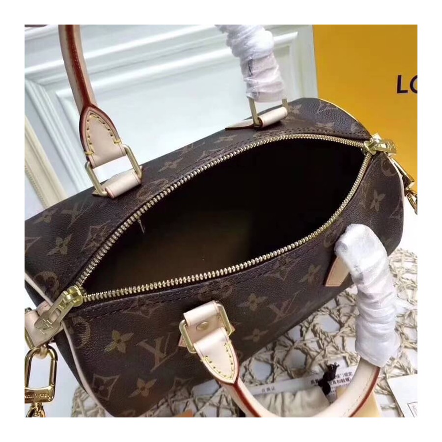Louis Vuitton Monogram Canvas Speedy Bandouliere 25 M41113-9