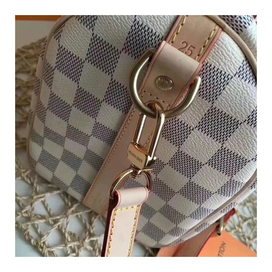 Louis Vuitton Damier Azur Canvas Speedy Bandouliere 25 N41374-8