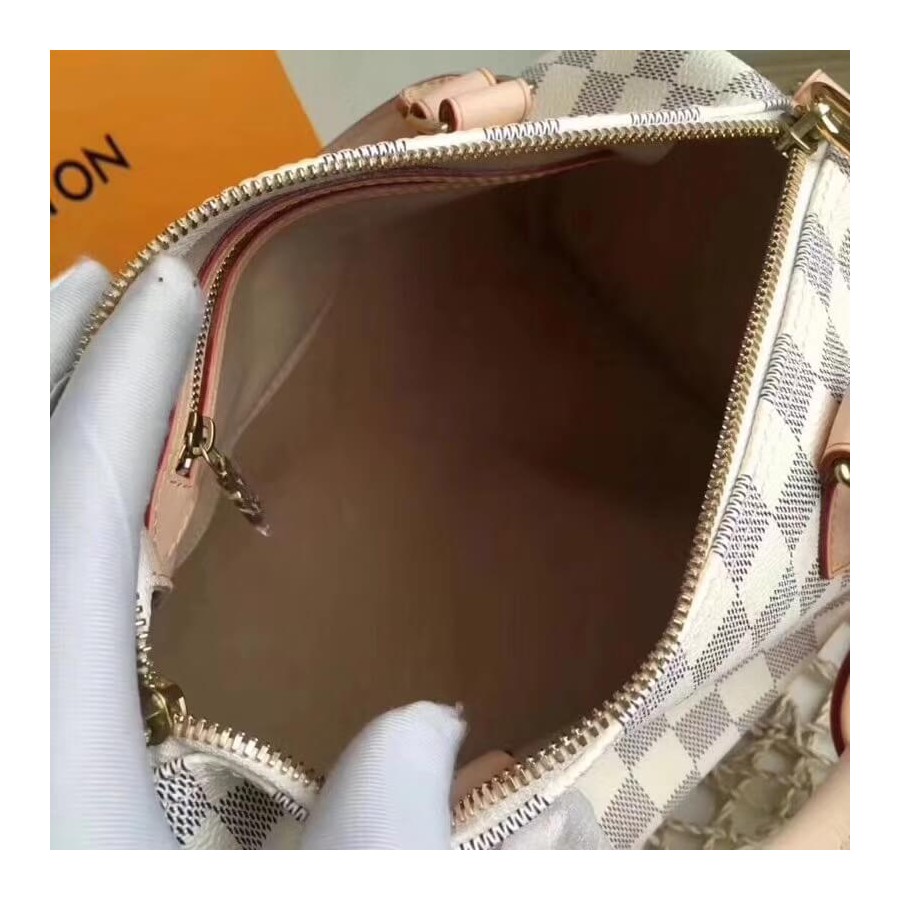 Louis Vuitton Damier Azur Canvas Speedy Bandouliere 25 N41374-9