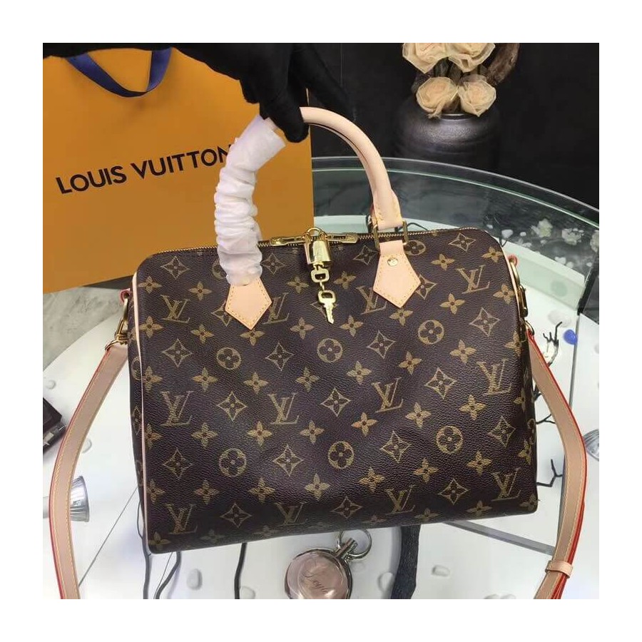 Louis Vuitton Monogram Canvas Speedy Bandouliere 30 M41112-1