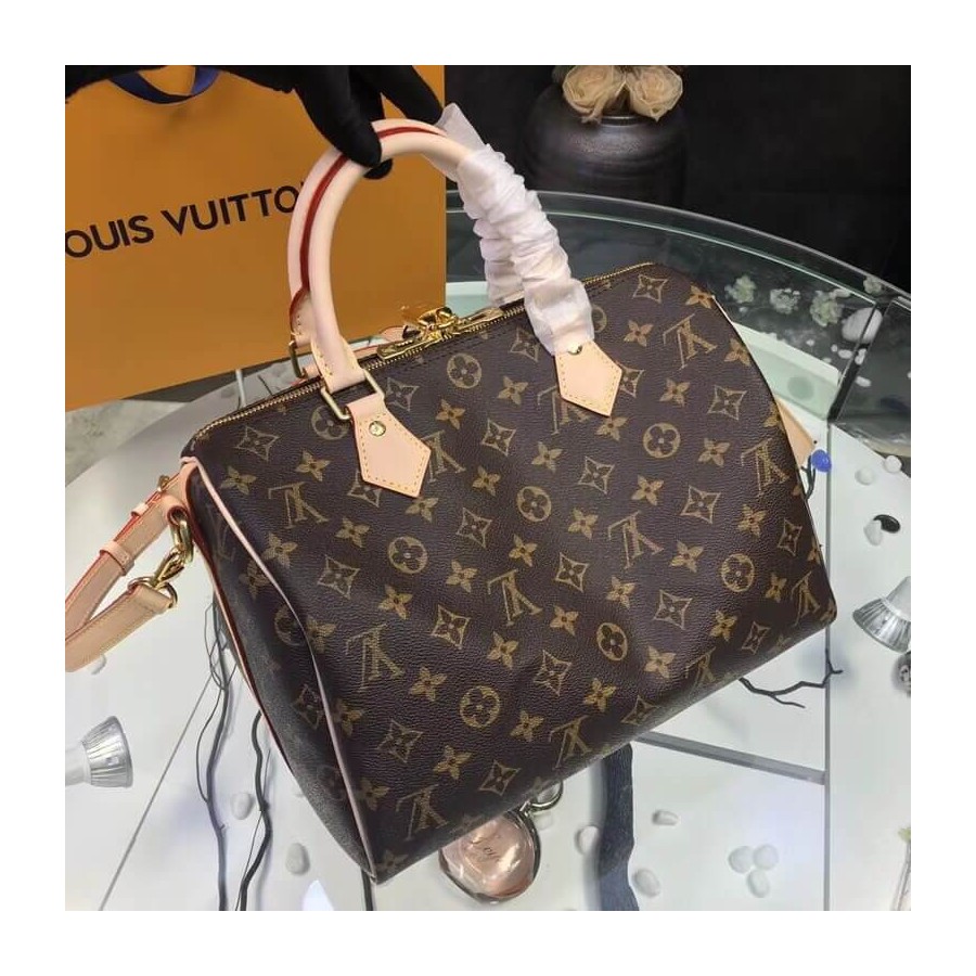Louis Vuitton Monogram Canvas Speedy Bandouliere 30 M41112-3