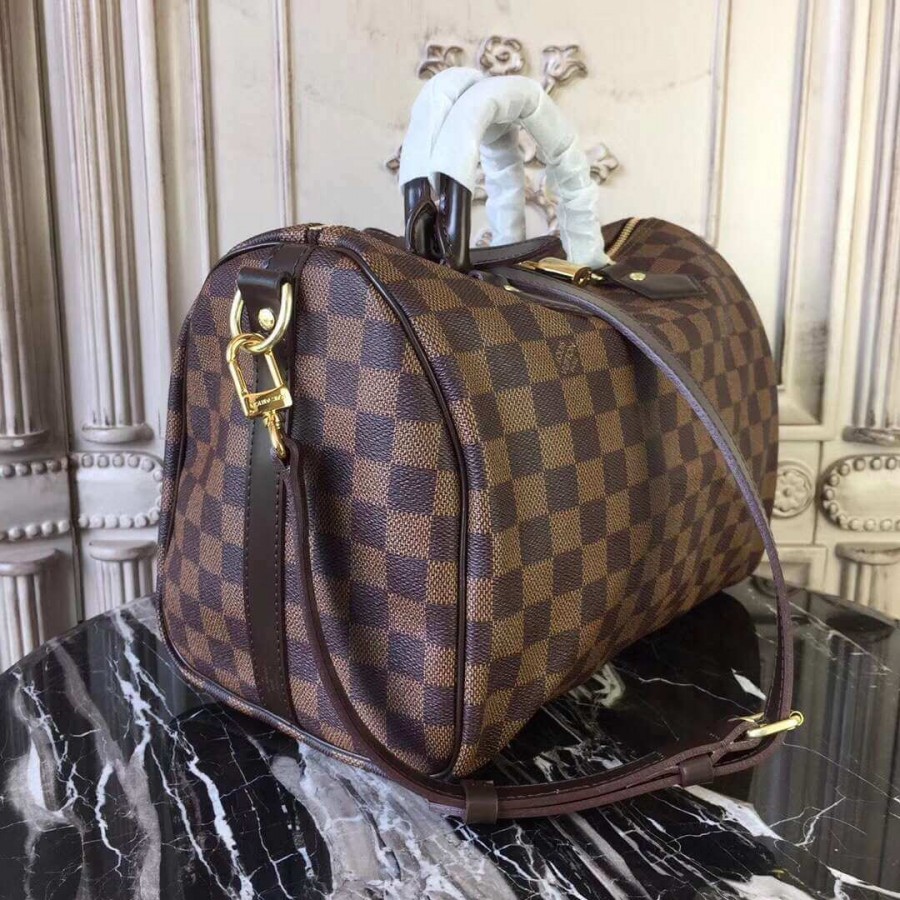 Louis Vuitton Damier Ebene Canvas Speedy Bandouliere 35 N41366-2