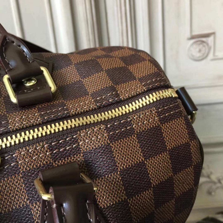 Louis Vuitton Damier Ebene Canvas Speedy Bandouliere 35 N41366-5