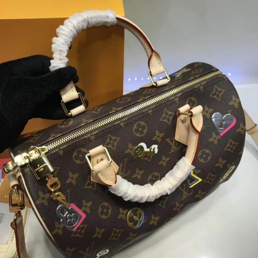 Louis Vuitton Monogram Canvas Speedy Bandouliere 30 M44365-3