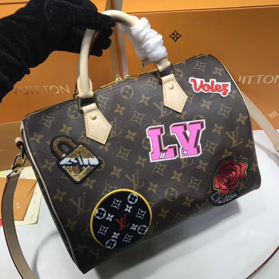 Louis Vuitton Monogram Speedy Bandouliere 30 M43989-2