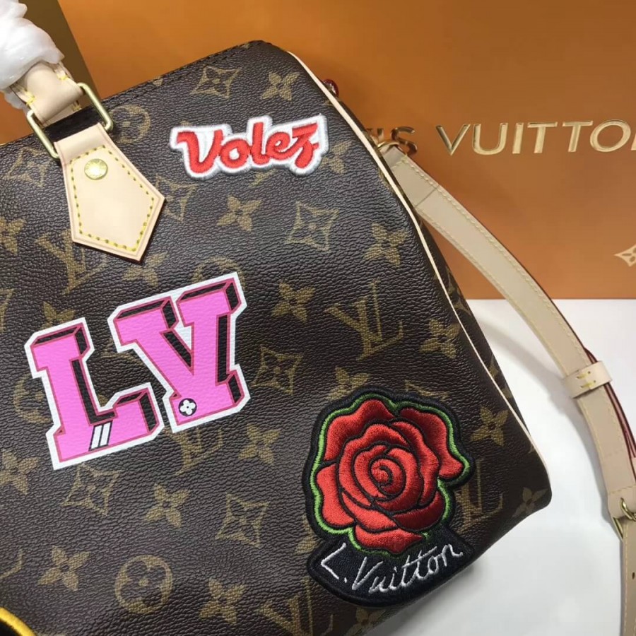 Louis Vuitton Monogram Speedy Bandouliere 30 M43989-3