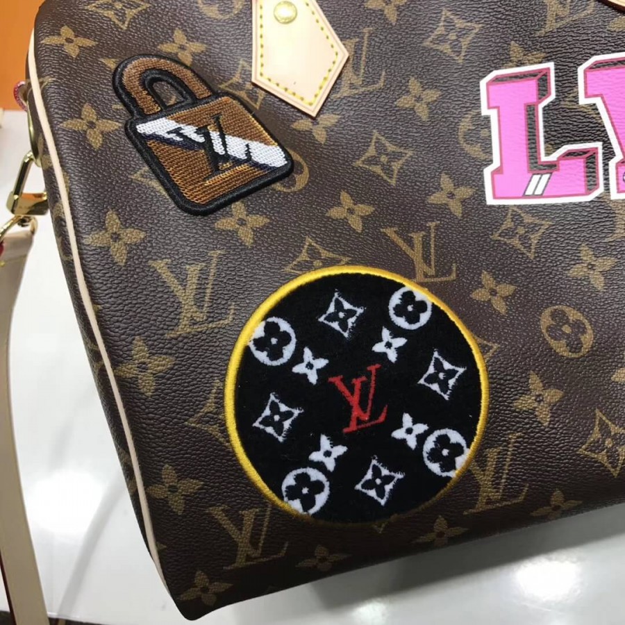 Louis Vuitton Monogram Speedy Bandouliere 30 M43989-4