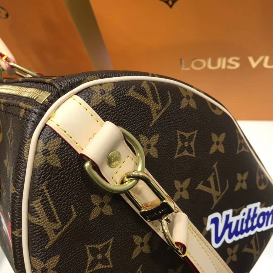 Louis Vuitton Monogram Speedy Bandouliere 30 M43989-6