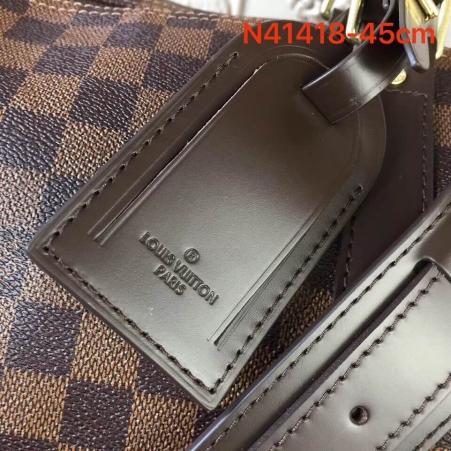 Louis Vuitton Damier Ebene Canvas Keepall Bandouliere 45 N41428-8