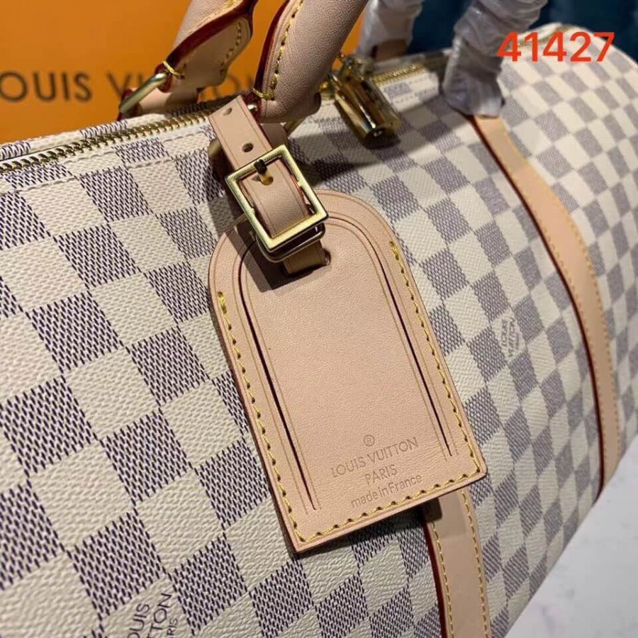 Louis Vuitton Damier Azur Keepall Bandouliere 50 N41427-5